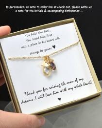 Mother in law gift , mother in law wedding gift , mother of the bride gift,mother of the groom gift ,mother daughter necklace , wedding gift wedding photo - Mother in law gift , mother in law wedding gift , mother of the bride gift,mother of the groom gift ,mother daughter necklace , wedding gift