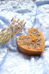 Beeswax candle Lavender fall wedding favors autumn decor Heart tea light centerpiece Floral candle Bridal shower gift decor Woman gift wedding photo - Beeswax candle Lavender fall wedding favors autumn decor Heart tea light centerpiece Floral candle Bridal shower gift decor Woman gift