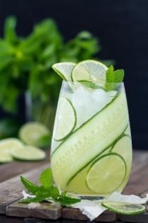 Gin Cucumber Cooler wedding photo - Gin Cucumber Cooler