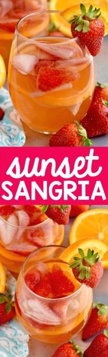 Sunset Sangria wedding photo - Sunset Sangria