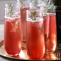 Cranberry Orange Rosemary Cocktail wedding photo - Cranberry Orange Rosemary Cocktail