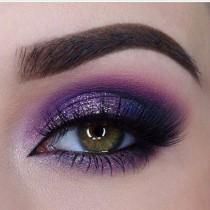 Deep Purple Smokey Eye wedding photo - Deep Purple Smokey Eye