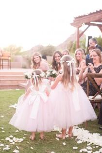 Flower Girl Dress As Seen on WeddingChicks.com Pink Blush wedding photo - Flower Girl Dress As Seen on WeddingChicks.com Pink Blush