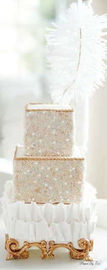 wedding photo - Feather Cake Topper