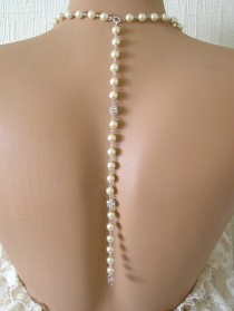 wedding photo -  Backdrop Necklace Attachment,