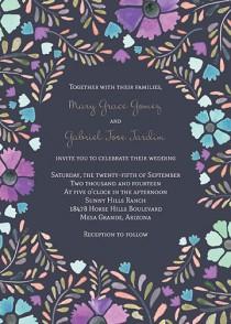 wedding photo -  Beautiful Wedding Invitations designed by Oubly