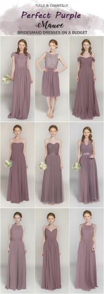 wedding photo - Purple Bridesmaid Dresses On Sale