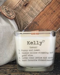 wedding photo - Personalized Friend Gift / Valentines Gift For Her / Gifts For Friends / Valentines Gift / Friend Birthday Gifts / Soy Candle / Friend