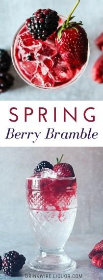 Welcome Spring With A Gin-tastic Fresh Berry Bramble wedding photo - Welcome Spring With A Gin-tastic Fresh Berry Bramble