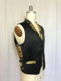 Vest Brocade for man for wadding or evening dress wedding photo - Vest Brocade for man for wadding or evening dress