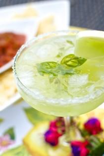 wedding photo - Melon-Basil Margarita