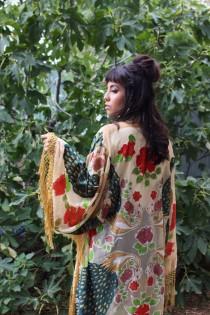 Boho Bridal Velvet Robe - Fringed Bridal Robe - Silk Bridesmaid Kimono Robe - Fringe Boho Brides Robe - Velvet Kimono - Gypsy Bridal Kimono wedding photo - Boho Bridal Velvet Robe - Fringed Bridal Robe - Silk Bridesmaid Kimono Robe - Fringe Boho Brides Robe - Velvet Kimono - Gypsy Bridal Kimono