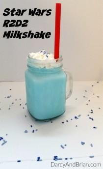 Star Wars R2D2 Milkshake wedding photo - Star Wars R2D2 Milkshake