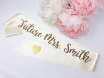 Personalized Bride To Be Sash, Future Mrs. Sash, Bachelorette Sash, Bachelorette Party, Bridal Shower, Bride To Be, SMBRCOR wedding photo - Personalized Bride To Be Sash, Future Mrs. Sash, Bachelorette Sash, Bachelorette Party, Bridal Shower, Bride To Be, SMBRCOR