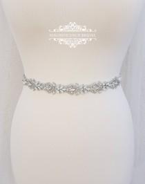 Opal bridal belt, thin bridal belt, wedding belt, bridal sash, thin wedding belt, bridal belt, opal sash, white opal belt, opal belt, GLENDA wedding photo - Opal bridal belt, thin bridal belt, wedding belt, bridal sash, thin wedding belt, bridal belt, opal sash, white opal belt, opal belt, GLENDA