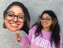 Big Portrait Face Cut Out Photo Booth Prop - Custom Fathead - Sweet 16 - Wedding - Baby Shower - Bridal - Birthday Party - Graduation - Prom wedding photo - Big Portrait Face Cut Out Photo Booth Prop - Custom Fathead - Sweet 16 - Wedding - Baby Shower - Bridal - Birthday Party - Graduation - Prom
