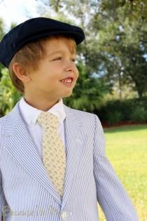 Boys Christian Religious Necktie - Cream with Cross & Fish, Cotton Neck Tie, infant baptism necktie, child first communion tie, confirmation wedding photo - Boys Christian Religious Necktie - Cream with Cross & Fish, Cotton Neck Tie, infant baptism necktie, child first communion tie, confirmation
