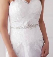 Crystal Wedding Belt Sash, Bridal Sash, Wedding Dress Belt, Bridal Belt, Bridal Gown Belt, Silver Crystal Bride Belt- Style 786 wedding photo - Crystal Wedding Belt Sash, Bridal Sash, Wedding Dress Belt, Bridal Belt, Bridal Gown Belt, Silver Crystal Bride Belt- Style 786