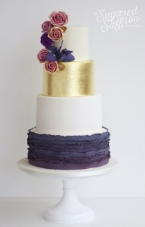Fabulous Wedding Cakes From Sugared Saffron Cake Studio wedding photo - Fabulous Wedding Cakes From Sugared Saffron Cake Studio