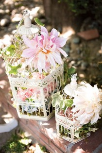 Beautiful Birdcages wedding photo - Beautiful Birdcages