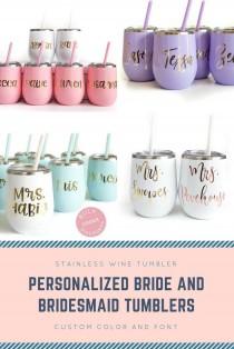 Bachelorette Tumblers, Bachelorette Party Favors, Bride And Bridesmaid Cups, Stemless Wine Tumblers, Gifts For Bridal Party, Drinkware wedding photo - Bachelorette Tumblers, Bachelorette Party Favors, Bride And Bridesmaid Cups, Stemless Wine Tumblers, Gifts For Bridal Party, Drinkware