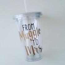 From Muggle To Mrs Tumbler wedding photo - From Muggle To Mrs Tumbler