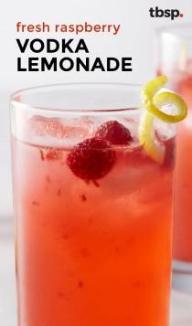 wedding photo - Fresh Raspberry Vodka Lemonade