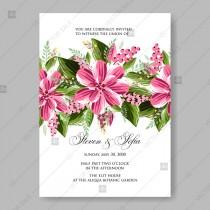 wedding photo -  Chrysanthemum vector wreath floral decor for wedding invitation template
