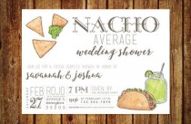 Nacho Average Wedding Shower Invitation - Fiesta Wedding Shower wedding photo - Nacho Average Wedding Shower Invitation - Fiesta Wedding Shower