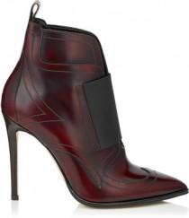 Jimmy Choo MAZZY 110 Black Shiny Leather And Black Elastic Ankle Booties - ShopStyle Boots wedding photo - Jimmy Choo MAZZY 110 Black Shiny Leather And Black Elastic Ankle Booties - ShopStyle Boots