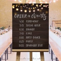 Printable Large Wedding Signs, Rustic Wedding Ideas, Wedding Ceremony Sign, Wedding Day Schedule, Order Of Events Wedding Sign DIGITAL wedding photo - Printable Large Wedding Signs, Rustic Wedding Ideas, Wedding Ceremony Sign, Wedding Day Schedule, Order Of Events Wedding Sign DIGITAL