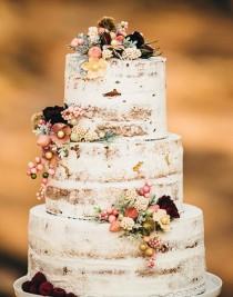 wedding photo - 20  Rustic Country Wedding Cakes For The Perfect Fall Wedding