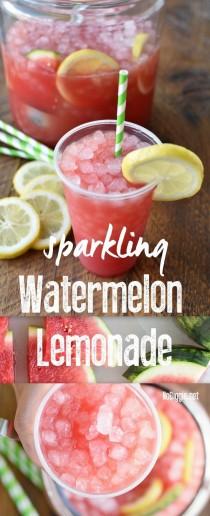 wedding photo - Sparkling Watermelon Lemonade