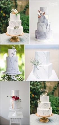wedding photo - Ideas And Inspiration For Your Marble Themed Wedding