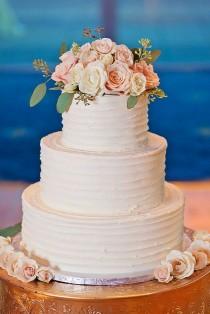 wedding photo - 36 Spectacular Buttercream Wedding Cakes