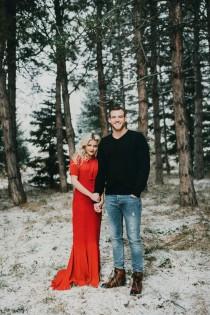 WITNEY CARSON WINTER WONDERLAND ENGAGEMENTS © India Earl Photography wedding photo - WITNEY CARSON WINTER WONDERLAND ENGAGEMENTS © India Earl Photography