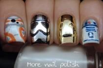 wedding photo - Star Wars Nails (More Nail Polish)