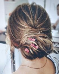 Whether A Classic Chignon, Textured Updo Or A Chic Wedding Updo With A Beautiful Details. These Wedding Updos Are Perfect For Any Bride Looking For… wedding photo - Whether A Classic Chignon, Textured Updo Or A Chic Wedding Updo With A Beautiful Details. These Wedding Updos Are Perfect For Any Bride Looking For…