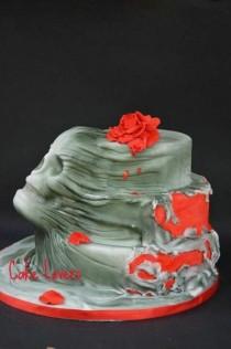 wedding photo - Halloween Kuchen Deko - Wahnsinnige Torten Ideen