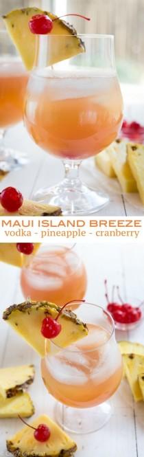 wedding photo - Maui Island Breeze Cocktail
