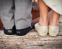 wedding photo - More Wedding TOMS...I Love These So Much. 