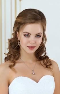 PALLAS Starfish Earrings Beach Wedding Bridesmaid Jewelry Gift Set wedding photo - PALLAS Starfish Earrings Beach Wedding Bridesmaid Jewelry Gift Set