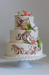 Melissa And Billy's Wedding Cake wedding photo - Melissa And Billy's Wedding Cake