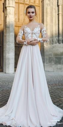 FILISI - A-line Backless Wedding Dress With Long Train wedding photo - FILISI - A-line Backless Wedding Dress With Long Train