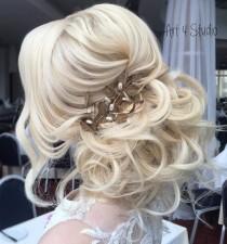 40 Chic Wedding Hair Updos For Elegant Brides wedding photo - 40 Chic Wedding Hair Updos For Elegant Brides