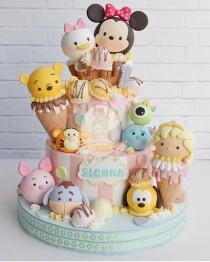 Lindo, Lindo... Tsum Tsum By @cforcupcakes. #aniversariomenina #kidsparty… wedding photo - Lindo, Lindo... Tsum Tsum By @cforcupcakes. #aniversariomenina #kidsparty…