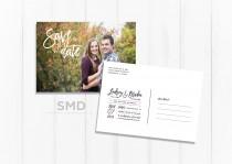 save the date postcard, wedding save the date, save our date, wedding invitation, photo save the date, card, PRINTABLE or PRINTED CARDS wedding photo - save the date postcard, wedding save the date, save our date, wedding invitation, photo save the date, card, PRINTABLE or PRINTED CARDS