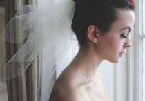 Joy - Mini Tulle Veil wedding photo - Joy - Mini Tulle Veil