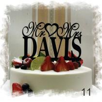 Cake Topper for Wedding ,Wedding Cake Topper, Customized Wedding Cake Topper, Personalized Last Name Cake Topper, Mr and Mrs Cake Topper #11 wedding photo - Cake Topper for Wedding ,Wedding Cake Topper, Customized Wedding Cake Topper, Personalized Last Name Cake Topper, Mr and Mrs Cake Topper #11