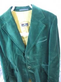 Green Velvet Jacket wedding photo - Green Velvet Jacket